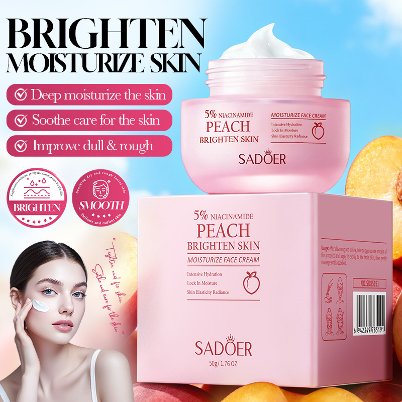 SADOER Peach Niacinamide Brigh - Skincare Niacinamide recension och pris